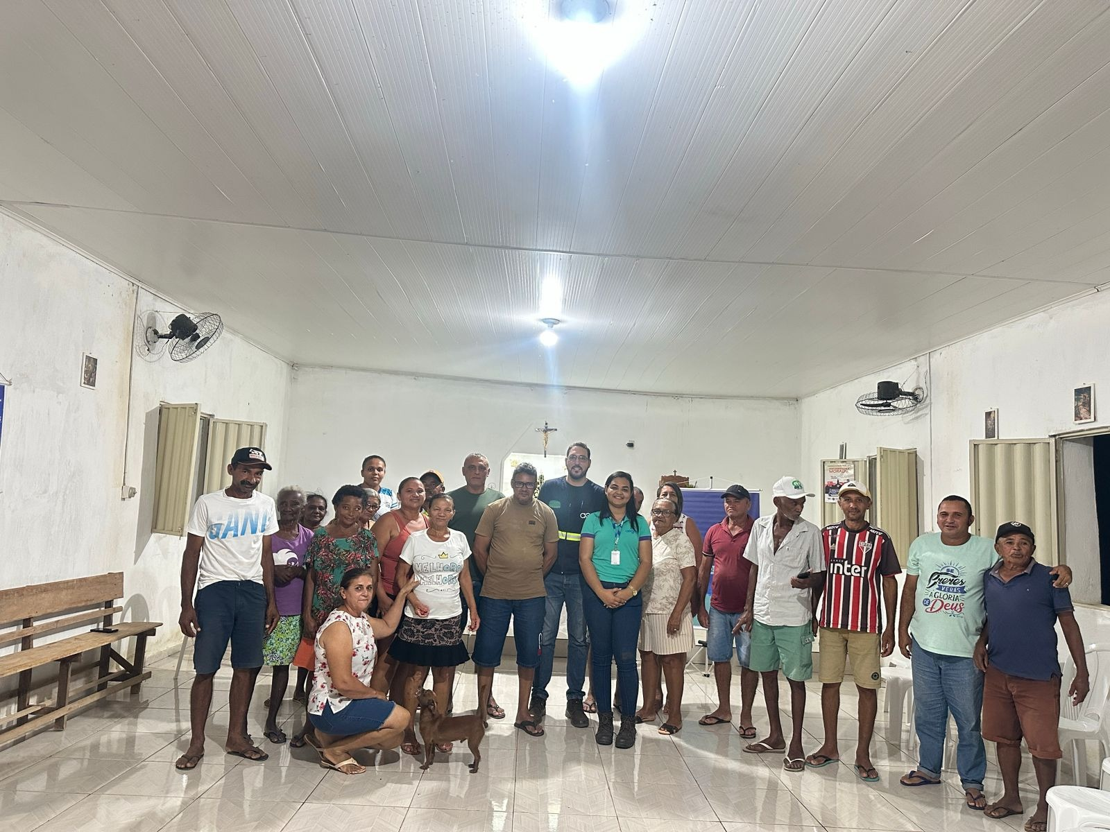 Águas do Piauí fortalece diálogo com a comunidade durante reunião na localidade Várzea Tranqueira, em Oeiras